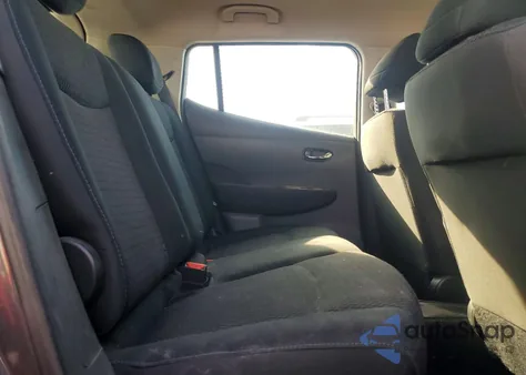 2013 Nissan Leaf S z USA, uszkodzony, nr VIN 1N4AZ0CP4DC415836